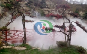 人造喷雾系统在广州各个公园景观中的重要应用