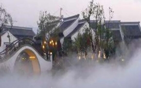 户外喷雾降温设备装饰景观喷泉