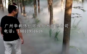 台州生态园林人造景观喷雾