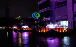 广州天河区广场喷泉水景