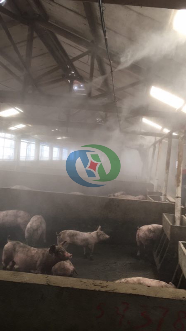 养殖场喷雾除臭消毒系统